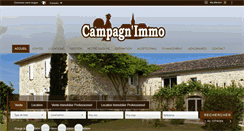 Desktop Screenshot of campagnimmo.com