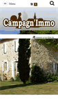 Mobile Screenshot of campagnimmo.com