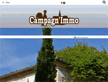 Tablet Screenshot of campagnimmo.com